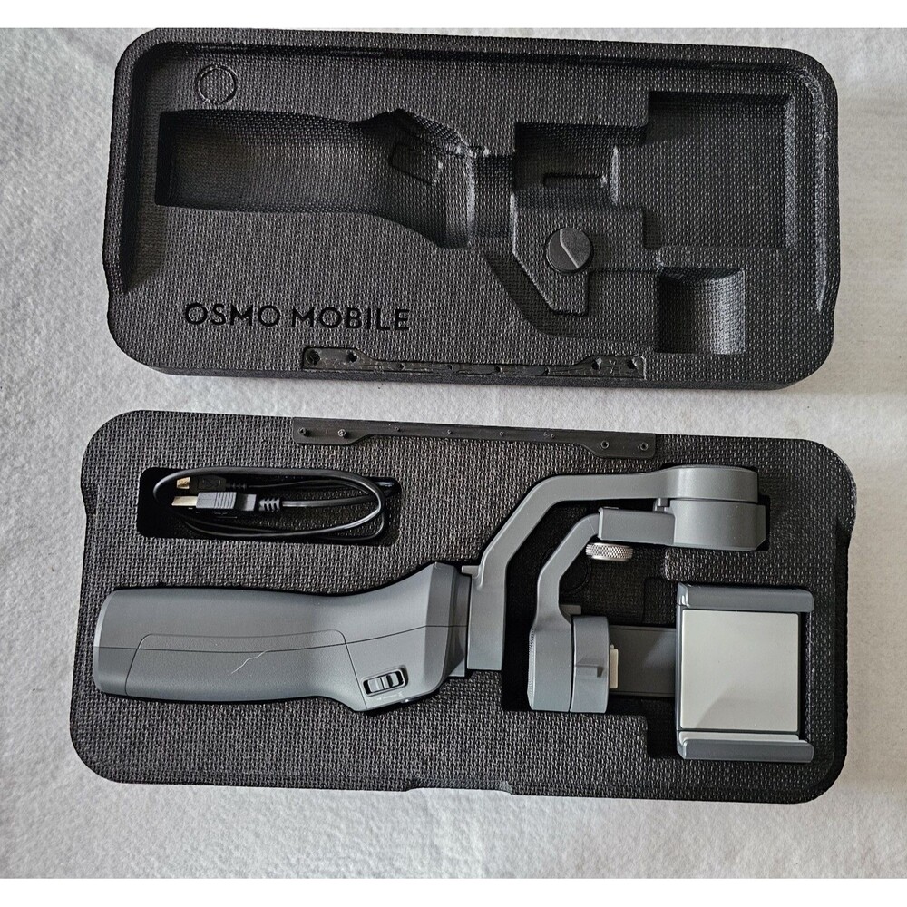 DJI OSMO Mobile 2 Handheld Smartphone Gray Model OM170 w/Case